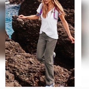 Athleta Soft Shell Fleece pants SZ.14 Brown